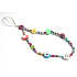 Anti-lost mobile phone pendant with beads, fruit, love, circumference 26,5 cm