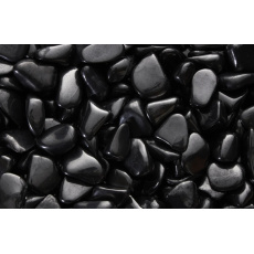 Shungite Tumbled natural stone, A 50-60 g, 1 piece, stone of life