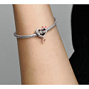 Charm Sterling silver 925 Disney Minnie Mouse Mom - Mom, bead for bracelet