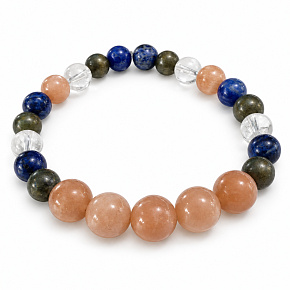 Bracelet with a story – You are the best, believe in yourself, natural minerals, 8 mm bead / wrist 16–18 cm Bracelet with a story – You are the best, believe in yourself, natural minerals, 8 mm bead / wrist 16–18 cm