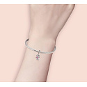 Sterling silver 925 Love - we are in love, bracelet pendant