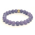 Sodalite bracelet elastic natural stone, ball 8 mm / 16 - 17 cm, stone communication