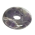Amethyst Donut natural stone 30 mm, stone of kings and bishops