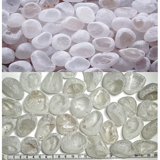 Crystal cut for regenerative therapy, approx. 4 - 7 cm, 1 piece, Top quality, stone stones