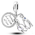 Charm Sterling Silver 925 Family is a Circle of Love, Family Bracelet Pendant