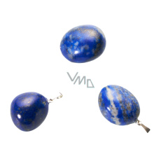 Lapis Lazuli Troml pendant natural stone, 2,2-3 cm, 1 piece, harmony stone Lapis Lazuli Troml pendant natural stone, 2,2-3 cm, 1 piece, harmony stone