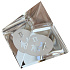 Crystal Glass Pyramid Clear with Zodiac Sign Gemini