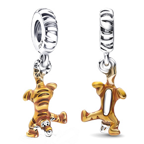Sterling silver 925 Disney Winnie the Pooh - Tigger, bracelet pendant Sterling silver 925 Disney Winnie the Pooh - Tigger, bracelet pendant