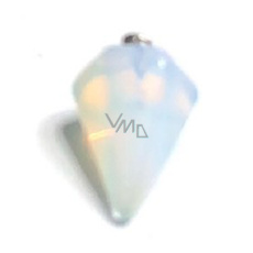 Opalit Sideric pendulum synthetic stone 2,2 cm, stone of wishes and hope Opalit Sideric pendulum synthetic stone 2,2 cm, stone of wishes and hope