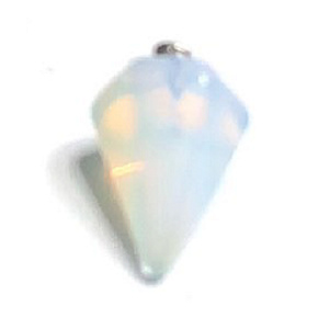 Opalit Sideric pendulum synthetic stone 2,2 cm, stone of wishes and hope