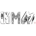 Sterling silver 925 Alphabet letter M, bead for bracelet