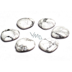 Magnesite / Howlite white Hmatka, healing gemstone in the shape of a heart natural stone 3 cm 1 piece, cleansing stone Magnesite / Howlite white Hmatka, healing gemstone in the shape of a heart natural stone 3 cm 1 piece, cleansing stone