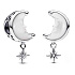 Charm Měsíc a Severka, přívěsek na náramek vesmír