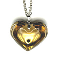 Aurazářič Angel gold color heart smooth, I'm not just a jewel 5,5 x 5,5 cm
