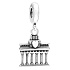 Sterling silver 925 Berlin, Brandenburg Gate, travel bracelet pendant