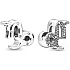 Charm Sterling silver 925 Zodiac sign Sparkling Capricorn, bead for bracelet