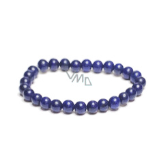 Lapis lazuli bracelet elastic natural stone, ball 6 mm / 16 - 17 cm, harmony stone Lapis lazuli bracelet elastic natural stone, ball 6 mm / 16 - 17 cm, harmony stone