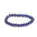 Lapis lazuli bracelet elastic natural stone, ball 6 mm / 16 - 17 cm, harmony stone