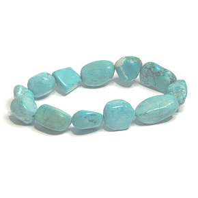 Tyrkenite Troml bracelet elastic natural stone made of shiny and rounded stones 16 - 17 cm, stone of young people, looking for a life goal Tyrkenite Troml bracelet elastic natural stone made of shiny and rounded stones 16 - 17 cm, stone of young people, looking for a life goal