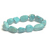 Tyrkenite Troml bracelet elastic natural stone made of shiny and rounded stones 16 - 17 cm, stone of young people, looking for a life goal