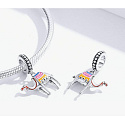 Sterling silver 925 Camel, travel bracelet pendant