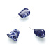 Sodalite Troml pendant natural stone, 2,2-3 cm, 1 piece, stone communication