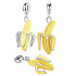 Charm Sterling silver 925 Banana, food and drink bracelet pendant