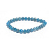 Apatit bracelet elastic natural stone, ball 6 mm / 16 - 17 cm, stone realization