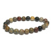 Jasper Ocean bracelet elastic natural stone, ball 8 mm / 16-17 cm, stone of positive energy