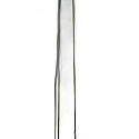 Kokarda – stahovací ozdobná stuha bílá se zlatým okrajem | 39 cm × 1,8 cm