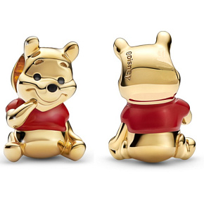 Sterling silver 925 Disney Winnie the Pooh, bead for bracelet Sterling silver 925 Disney Winnie the Pooh, bead for bracelet