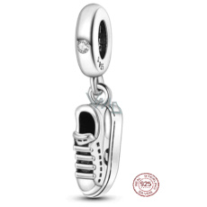 Sterling silver 925 Sneaker, bracelet pendant sport