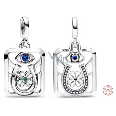 Charm Sterling Silver 925 Tarot Card - Mini Medallion, Pendant Bracelet Symbol Charm Sterling Silver 925 Tarot Card - Mini Medallion, Pendant Bracelet Symbol