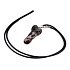 Rodonit Penis amulet pro plodnost, přívěsek přírodní kámen ručně broušený 3 cm, velký léčitel srdcí