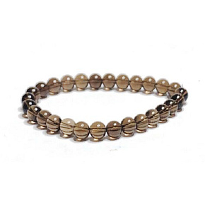 Bracelet elastic natural stone, ball 6 mm / 16 - 17 cm, stone realization of dreams
