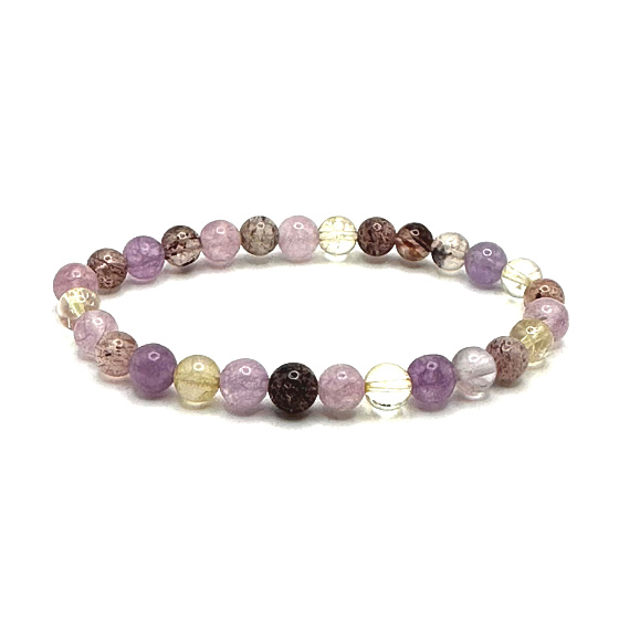Kakoxen elastic bracelet, natural stone ball 6 mm / 16 - 17 cm