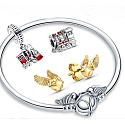 Charm Sterling silver 925 Harry Potter - Hogwarts Express, bracelet pendant