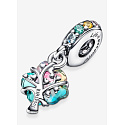 Sterling silver 925 Murano glass tree of belonging, nature bracelet pendant