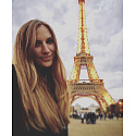 Sterling silver 925 Paris Eiffel Tower + Camera, Greetings from France, 2in1 travel bracelet pendant