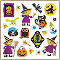 Halloween stickers 40 pieces 10,5 x 18 cm