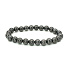 Magnetovec slimming magnetic bracelet elastic natural stone, ball 8 mm / 16 - 17 cm