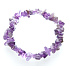 Amethyst bracelet natural stone 19 cm, stone of kings and bishops