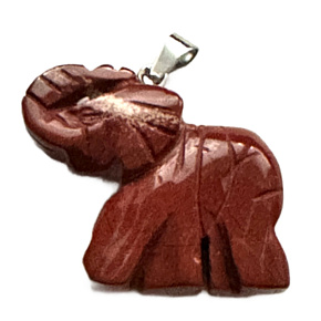 Jaspis červený Slon přívěsek přírodní kámen, ručně broušená figurka 32 x 45 mm, kámen úplné péče Jaspis červený Slon přívěsek přírodní kámen, ručně broušená figurka 32 x 45 mm, kámen úplné péče