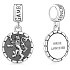 Charm Sterling silver 925 Game of Thrones Lanister coat of arms, bracelet pendant, film