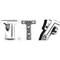 Charm Sterling silver 925 Alphabet letter T, bead for bracelet
