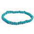 Tyrkenite bracelet elastic natural stone, bead 4 mm / 16-17 cm, stone of young people, looking for a life goal
