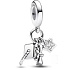Charm Sterling silver 925 Graduation, graduation, graduation 3in1, graduation bracelet pendant