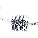 Sterling silver 925 Good Luck - Good luck bead on bracelet symbol