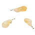 Citrine Tumbler Pendant natural stone S, AA quality, stone of abundance, success