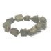 Pyrite iron bracelet elastic natural stone made of rounded stones 10 - 14 mm / 16 - 17 cm, master of self-confidence and abundance